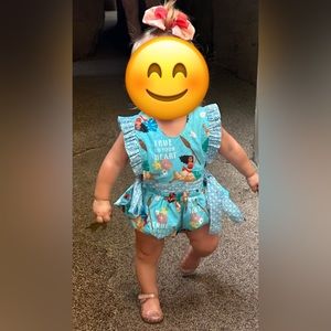 Moana toddler outfit